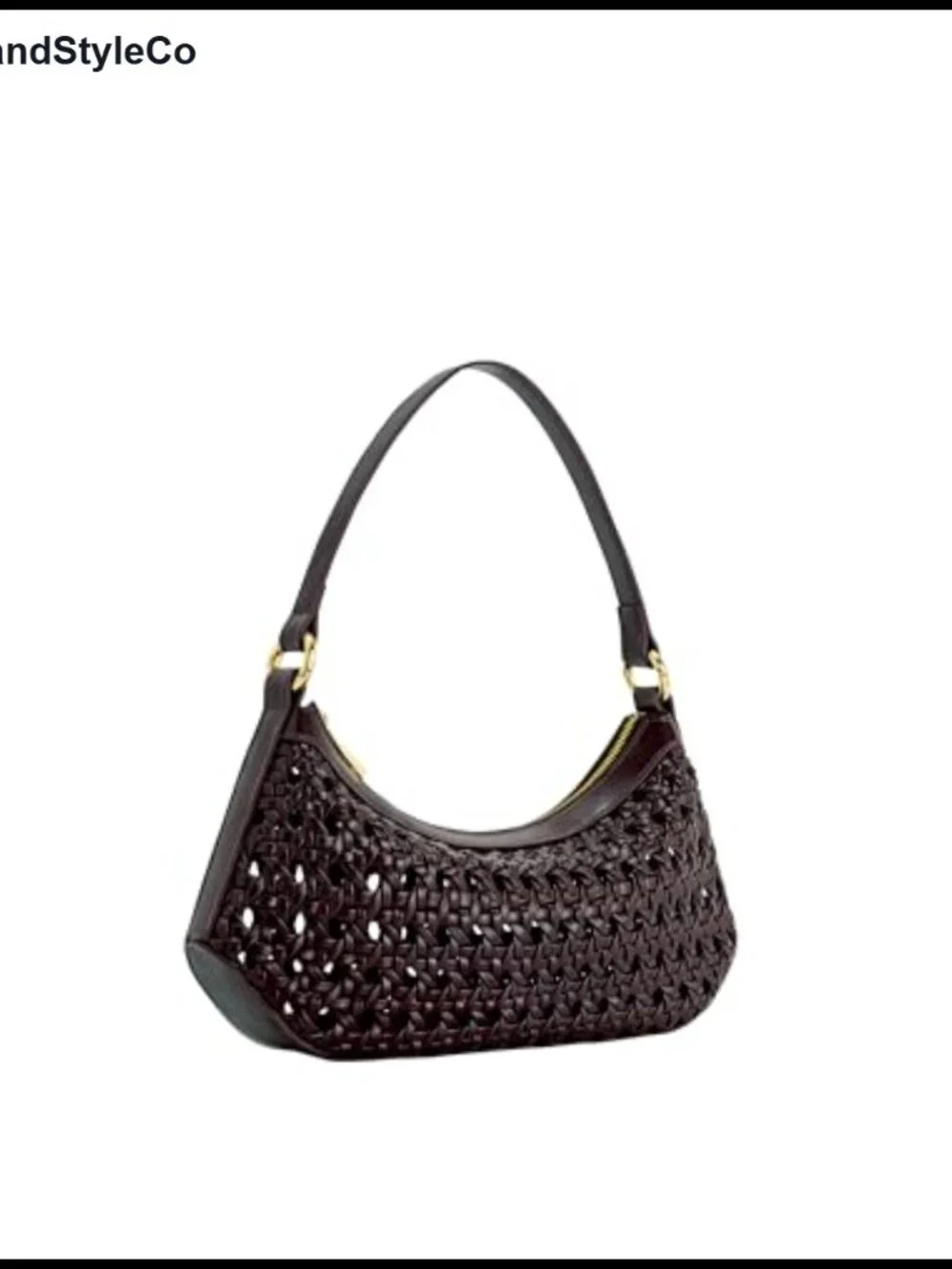 Women's Vegan Leather Hobo Shoulder Bag, Detachable Strap, Interior Pocket